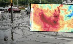 Mapa opadów w Polsce pokazuje, że średnia roczna suma opadów jest zróżnicowana. Widać obszary o wyższych i niższych opadach.