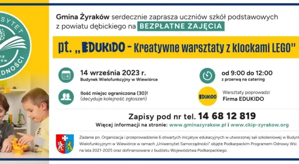 Edukido zajęcia edukacyjne z klockami – rozwijaj kreatywność dzieci