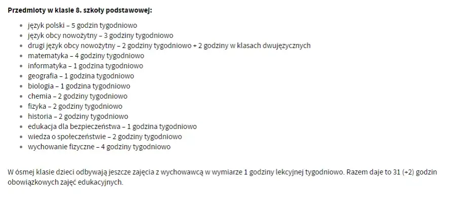 Zdjęcie Ile godzin biologii w 8 klasie? Sprawdź, co warto wiedzieć!
